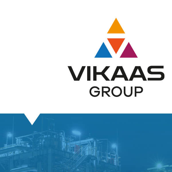 Groupe Vikaas, ingénierie industrielle identité graphique